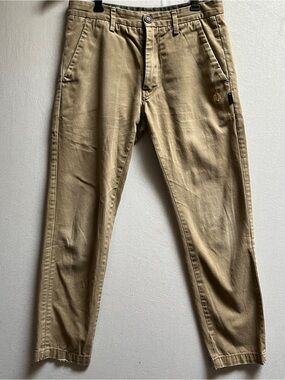 Izzue Survivor Army Khaki Cotton Twill Utility Pants Men's Size 30